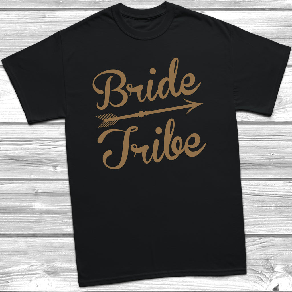 Get trendy with Bride Tribe T-Shirt - T-Shirt available at DizzyKitten. Grab yours for £9.49 today!