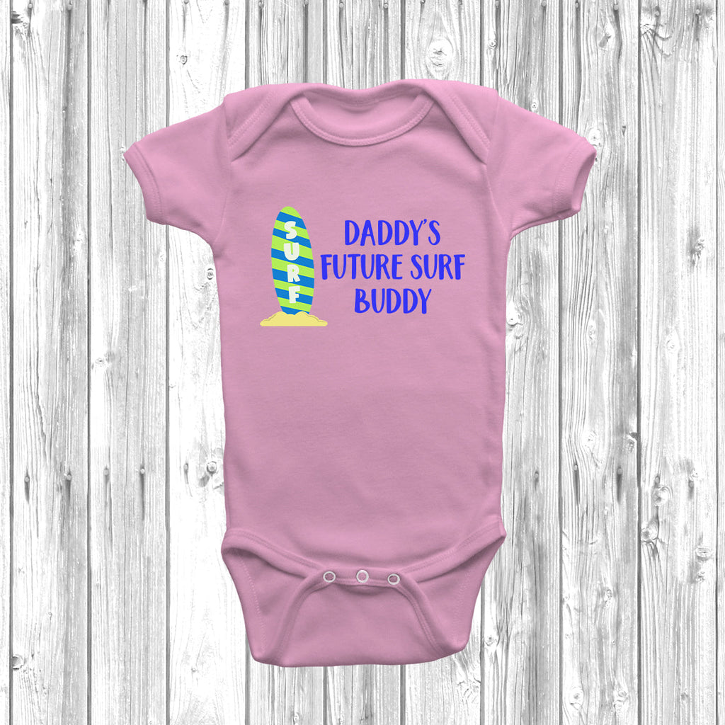 Get trendy with Daddy's Future Surf Buddy Baby Grow - Baby Grow available at DizzyKitten. Grab yours for £9.99 today!