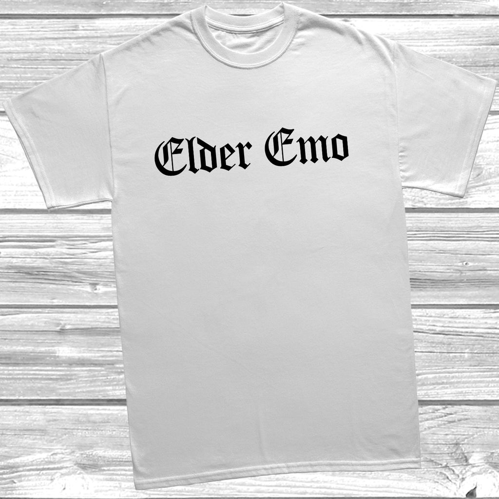 Get trendy with Elder Emo T-Shirt - T-Shirt available at DizzyKitten. Grab yours for £9.99 today!