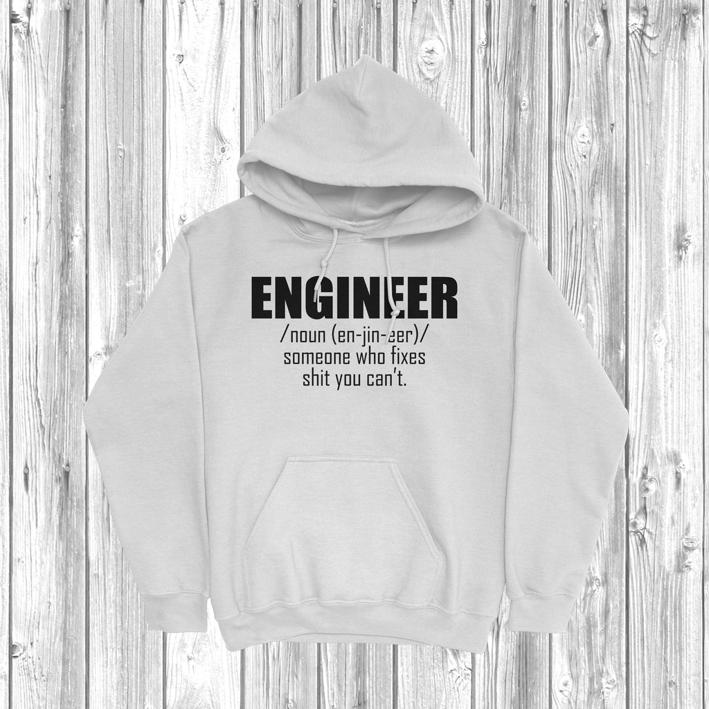 Get trendy with Engineer Noun Hoodie - Hoodie available at DizzyKitten. Grab yours for £28.49 today!