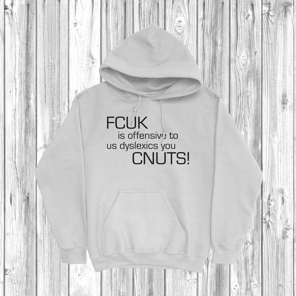 Get trendy with FCUK Is Offensive To Dyslexics Hoodie - Hoodie available at DizzyKitten. Grab yours for £28.49 today!