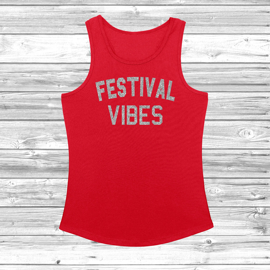 Get trendy with Festival Vibes Women's Cool Vest - Vest available at DizzyKitten. Grab yours for £11.49 today!