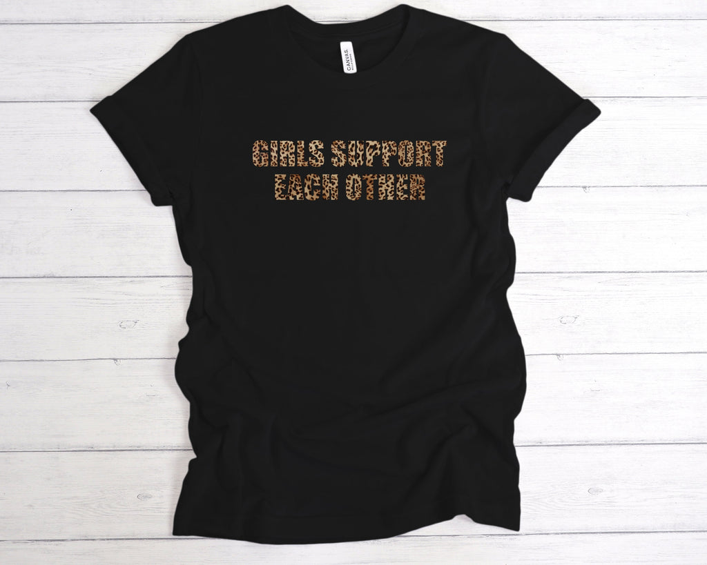 Get trendy with Girls Support Each Other T-Shirt - T-Shirt available at DizzyKitten. Grab yours for £12.99 today!