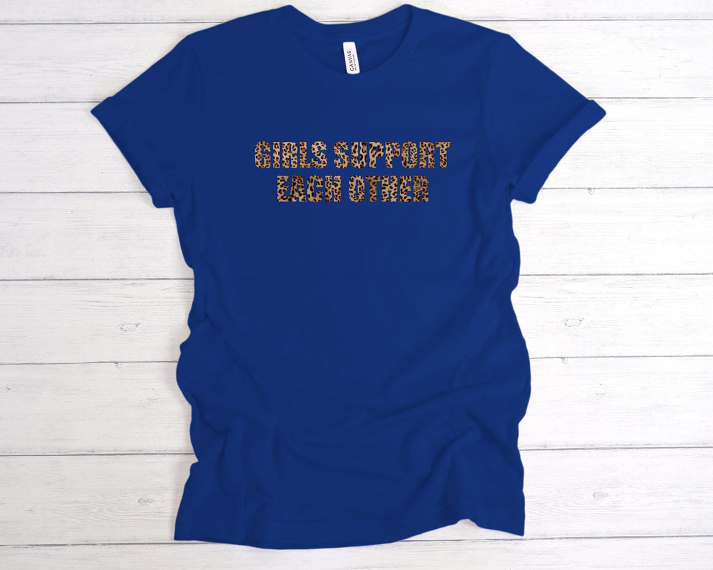 Get trendy with Girls Support Each Other T-Shirt - T-Shirt available at DizzyKitten. Grab yours for £12.49 today!