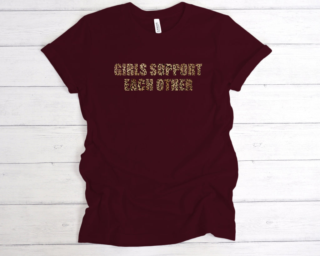 Get trendy with Girls Support Each Other T-Shirt - T-Shirt available at DizzyKitten. Grab yours for £12.99 today!