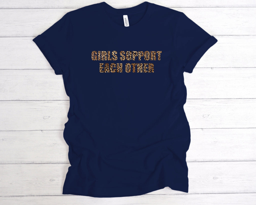 Get trendy with Girls Support Each Other T-Shirt - T-Shirt available at DizzyKitten. Grab yours for £12.99 today!