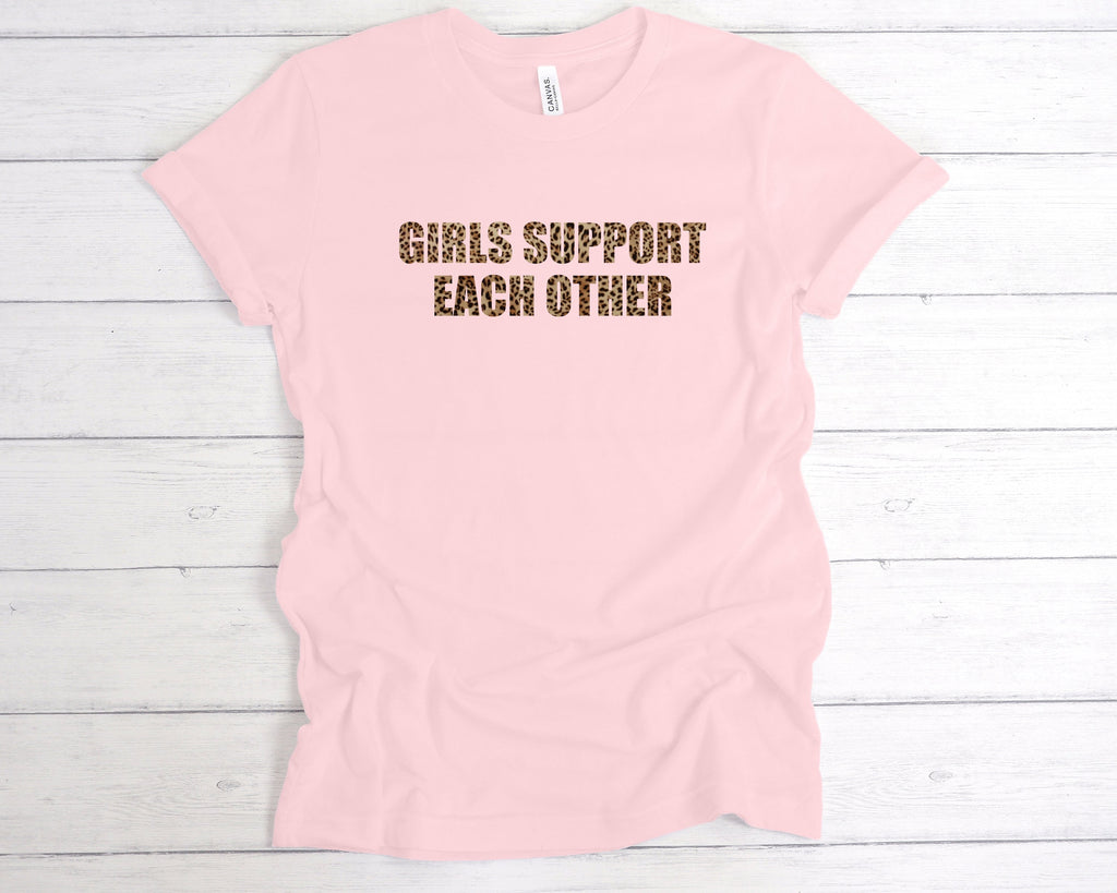 Get trendy with Girls Support Each Other T-Shirt - T-Shirt available at DizzyKitten. Grab yours for £12.99 today!