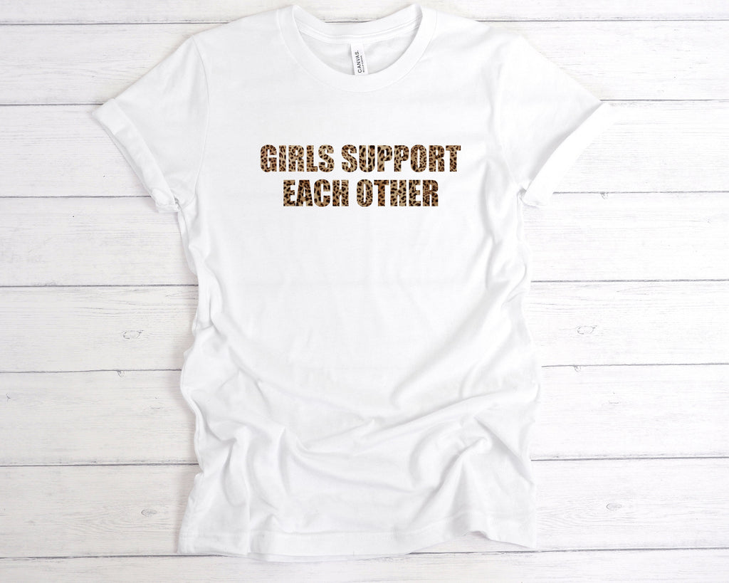 Get trendy with Girls Support Each Other T-Shirt - T-Shirt available at DizzyKitten. Grab yours for £12.99 today!