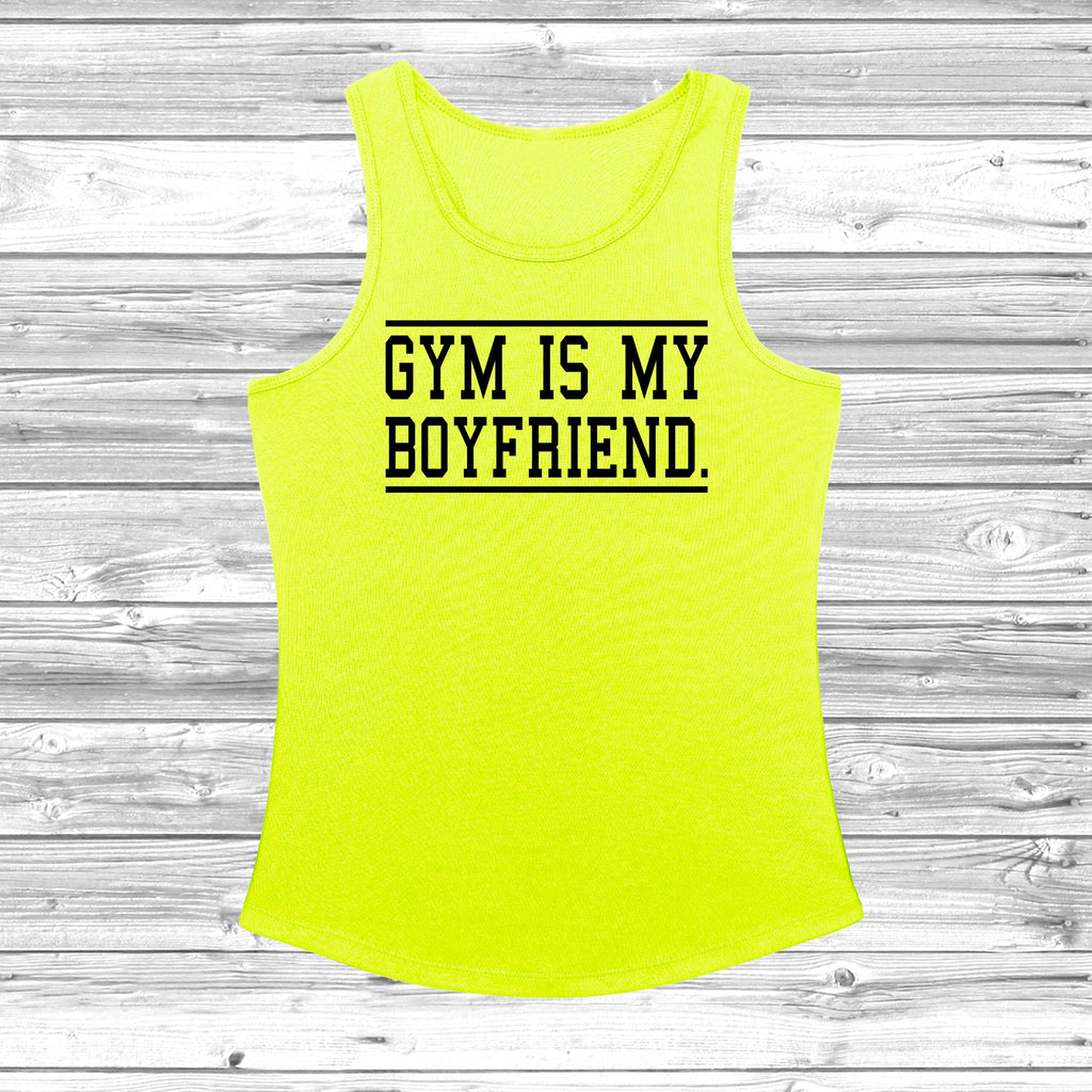 Get trendy with Gym Is My Boyfriend Women's Cool Vest - Vest available at DizzyKitten. Grab yours for £11.49 today!