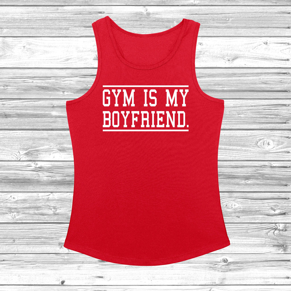 Get trendy with Gym Is My Boyfriend Women's Cool Vest - Vest available at DizzyKitten. Grab yours for £11.49 today!