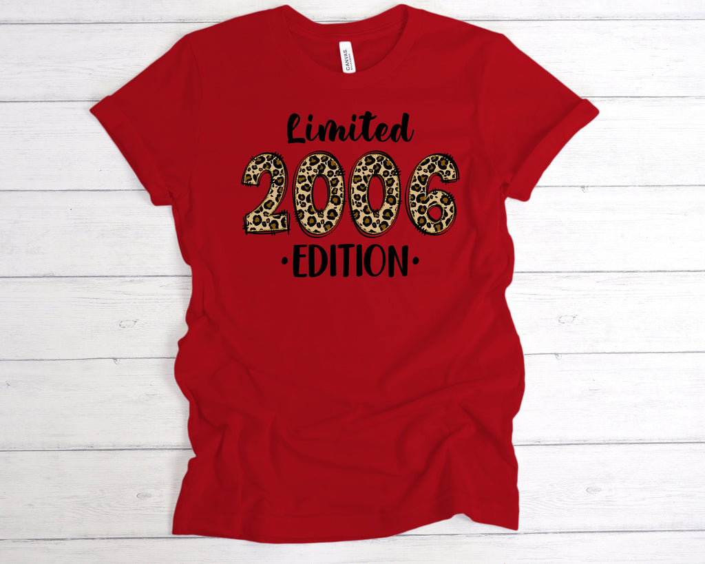 Get trendy with Leopard 2006 Limited Edition T-Shirt - T-Shirt available at DizzyKitten. Grab yours for £12.99 today!