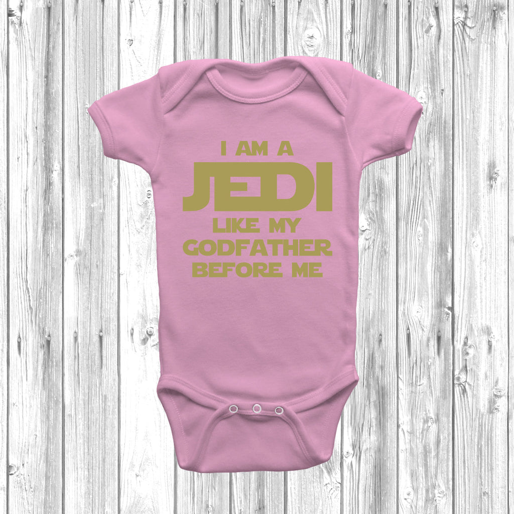 Get trendy with I Am A Jedi Like My Godfather Before Me Baby Grow - Baby Grow available at DizzyKitten. Grab yours for £8.45 today!