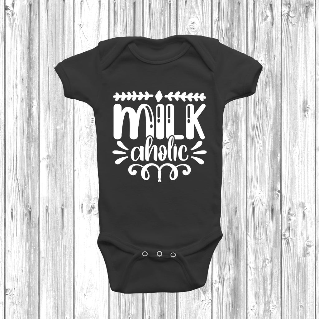 Get trendy with Milk Aholic Baby Grow - Mug available at DizzyKitten. Grab yours for £8.49 today!