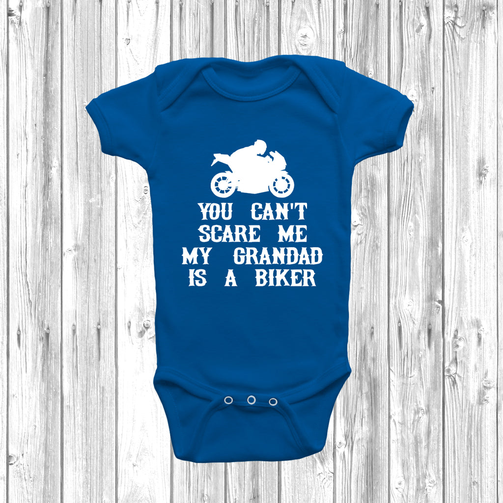 Get trendy with My Grandad Is A Biker Baby Grow -  available at DizzyKitten. Grab yours for £7.99 today!