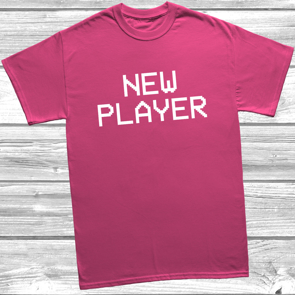 Get trendy with New Player T-Shirt - T-Shirt available at DizzyKitten. Grab yours for £9.99 today!