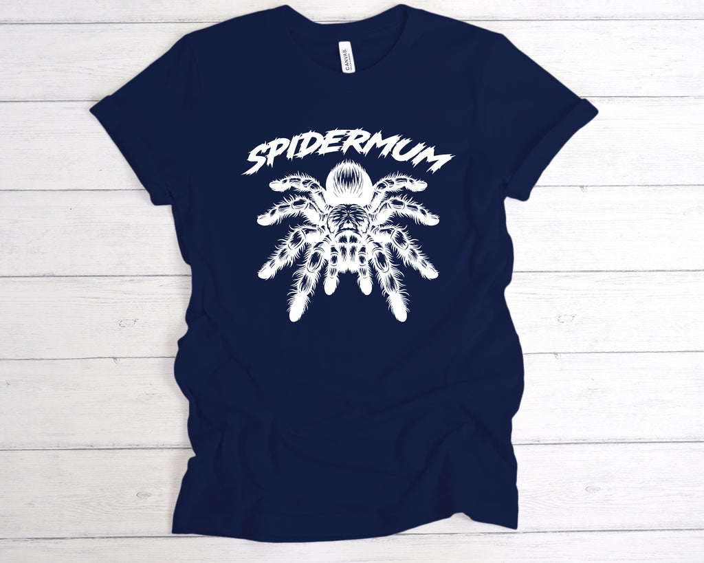 Get trendy with SpiderMum T-Shirt - T-Shirt available at DizzyKitten. Grab yours for £12.99 today!