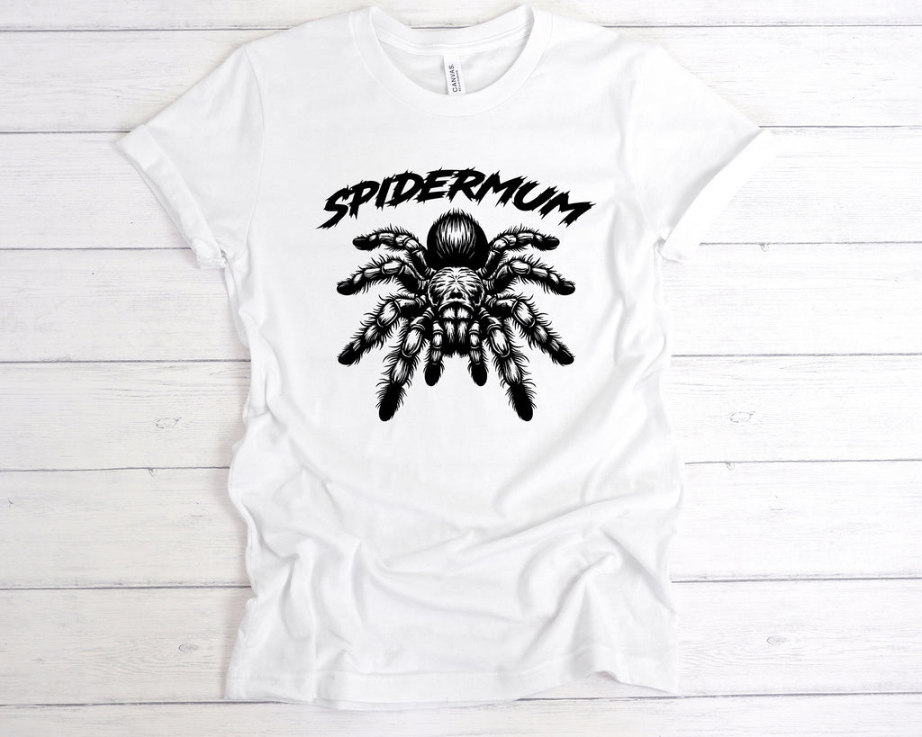 Get trendy with SpiderMum T-Shirt - T-Shirt available at DizzyKitten. Grab yours for £12.99 today!