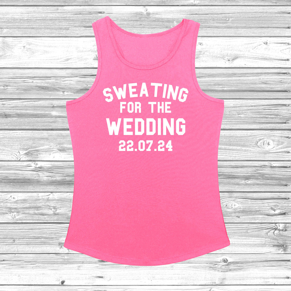 Get trendy with Sweating For The Wedding Women's Cool Vest - Vest available at DizzyKitten. Grab yours for £11.49 today!