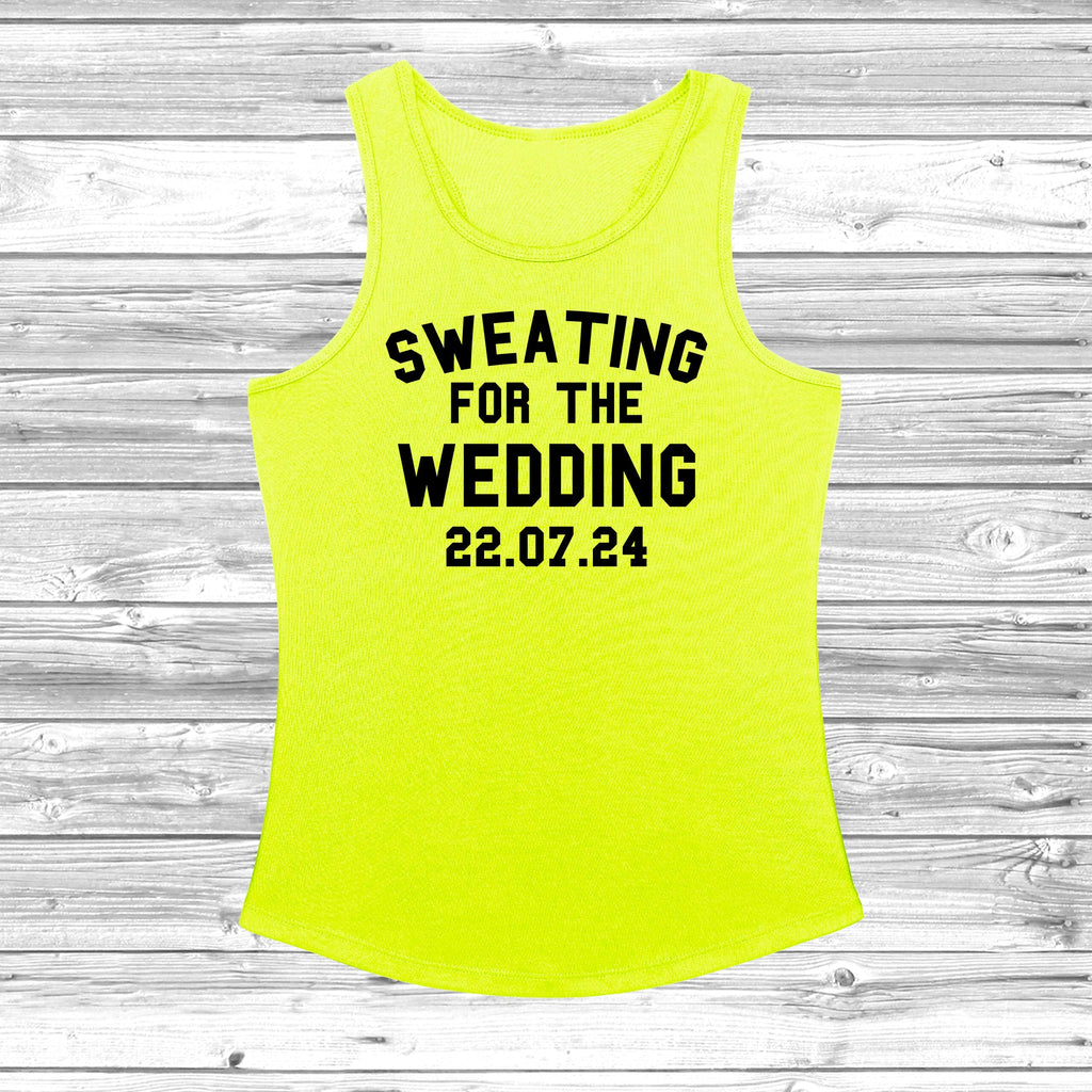 Get trendy with Sweating For The Wedding Women's Cool Vest - Vest available at DizzyKitten. Grab yours for £11.49 today!