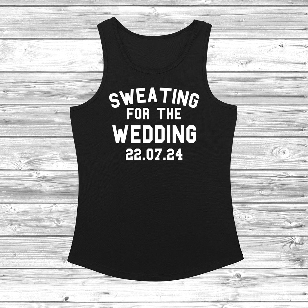 Get trendy with Sweating For The Wedding Women's Cool Vest - Vest available at DizzyKitten. Grab yours for £11.49 today!