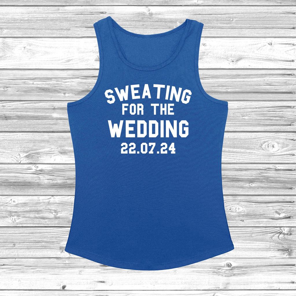 Get trendy with Sweating For The Wedding Women's Cool Vest - Vest available at DizzyKitten. Grab yours for £11.49 today!