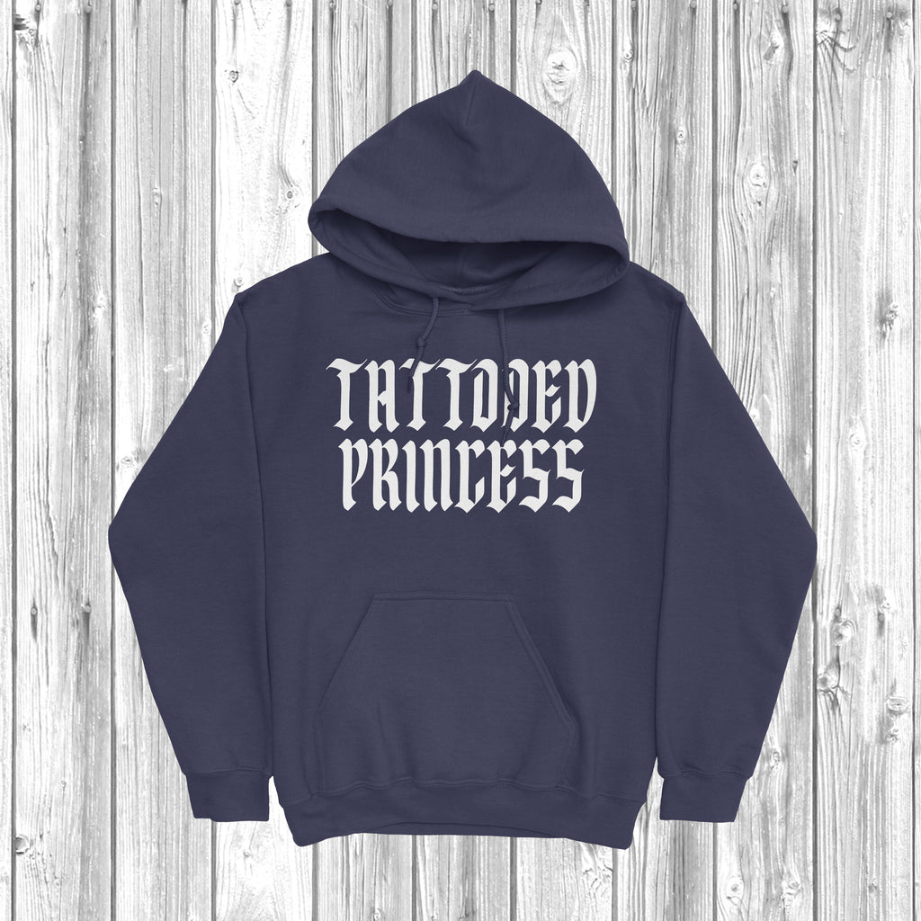 Get trendy with Tattooed Princess Hoodie - Hoodie available at DizzyKitten. Grab yours for £28.49 today!