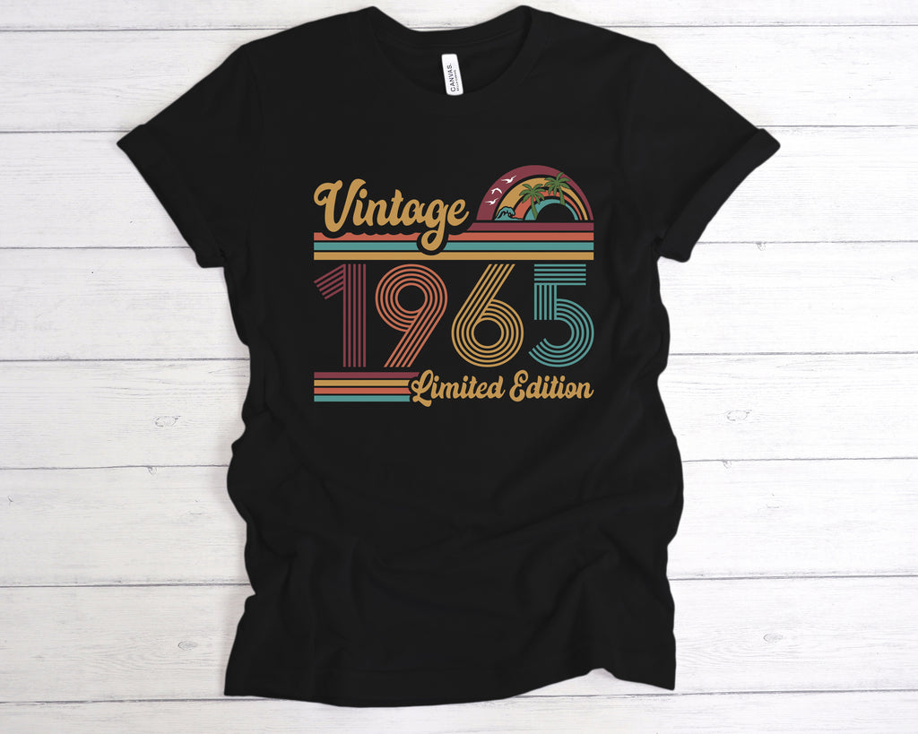 Get trendy with Vintage 1965 Limited Edition T-Shirt - T-Shirt available at DizzyKitten. Grab yours for £12.99 today!