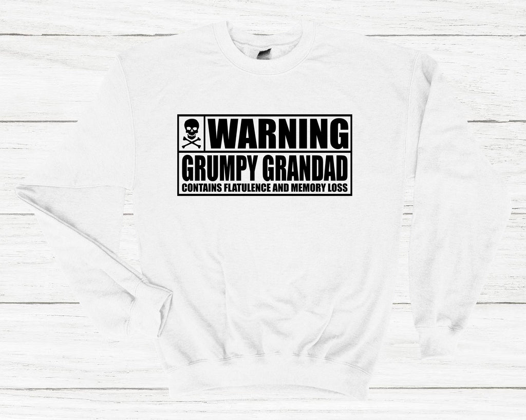 Get trendy with Warning Grumpy Grandad Sweatshirt - Sweatshirt available at DizzyKitten. Grab yours for £25.99 today!