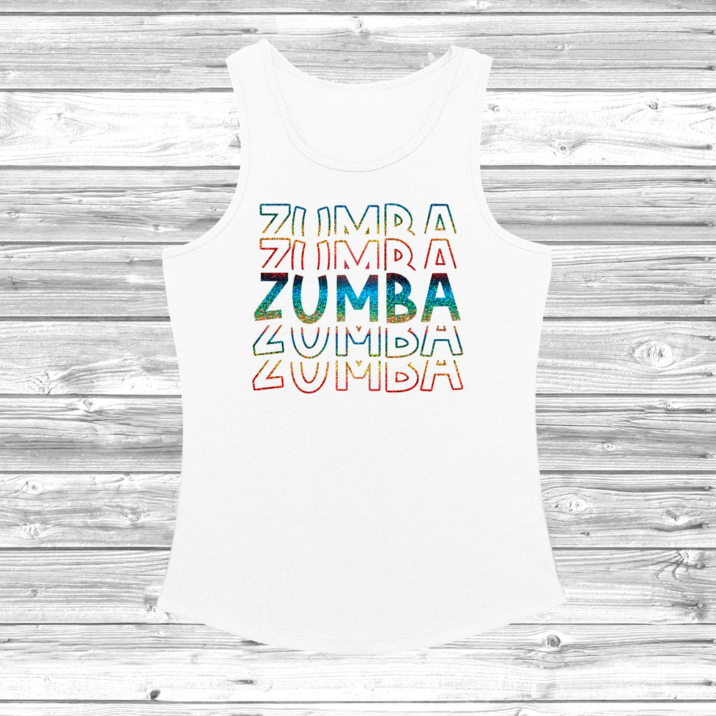 Get trendy with Zumba Rainbow Women's Cool Vest - Vest available at DizzyKitten. Grab yours for £12.49 today!