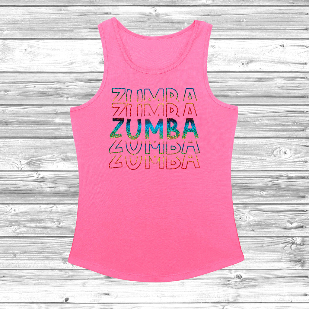 Get trendy with Zumba Rainbow Women's Cool Vest - Vest available at DizzyKitten. Grab yours for £12.49 today!