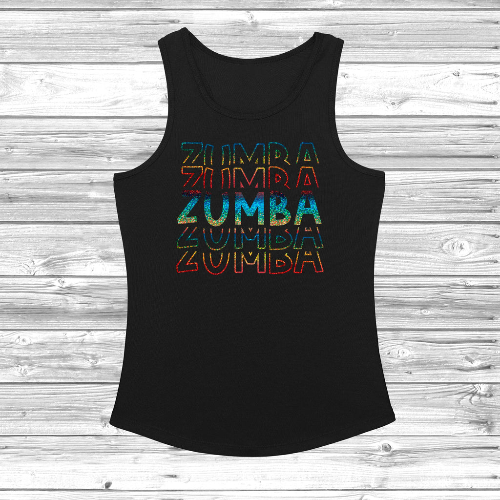 Get trendy with Zumba Rainbow Women's Cool Vest - Vest available at DizzyKitten. Grab yours for £12.49 today!