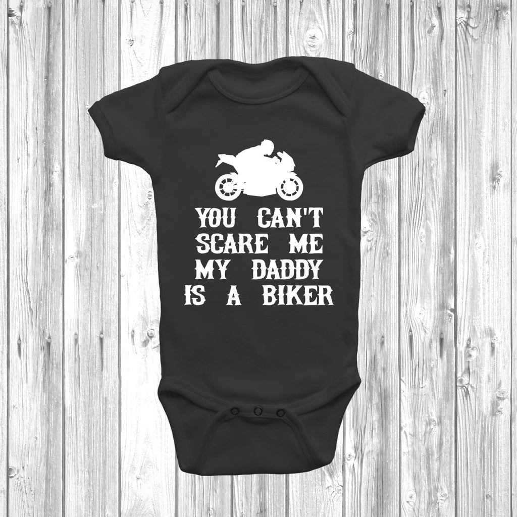 Get trendy with My Daddy Is A Biker Baby Grow -  available at DizzyKitten. Grab yours for £7.99 today!