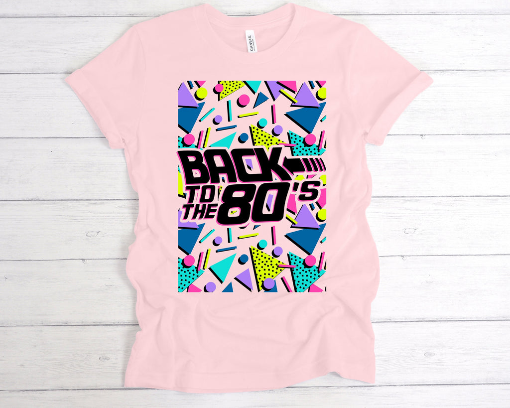 Get trendy with Retro Back To The 80s T-Shirt - T-Shirt available at DizzyKitten. Grab yours for £14.99 today!