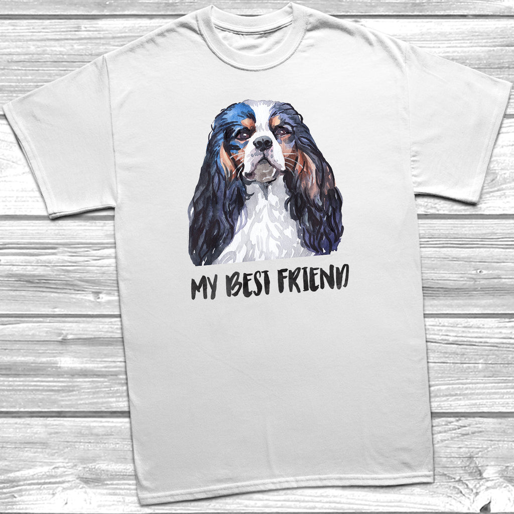 Get trendy with My Best Friend Cavalier King Charles Spaniel T-Shirt - T-Shirt available at DizzyKitten. Grab yours for £10.99 today!