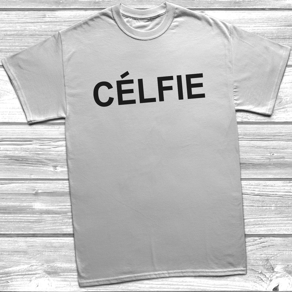 Get trendy with Celfie T-Shirt - T-Shirt available at DizzyKitten. Grab yours for £9.49 today!