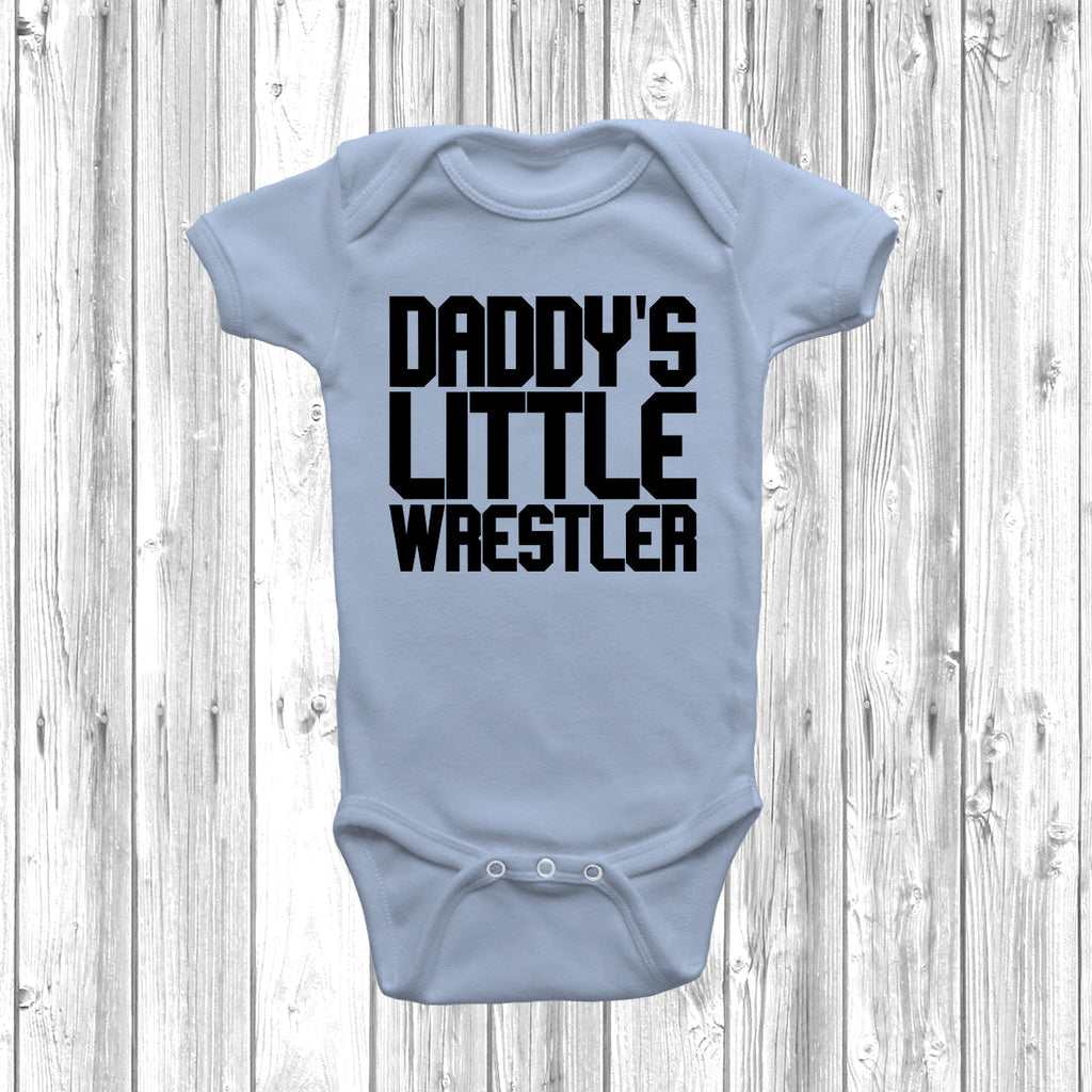 Get trendy with Daddy's Little Wrestler Baby Grow - Baby Grow available at DizzyKitten. Grab yours for £8.49 today!