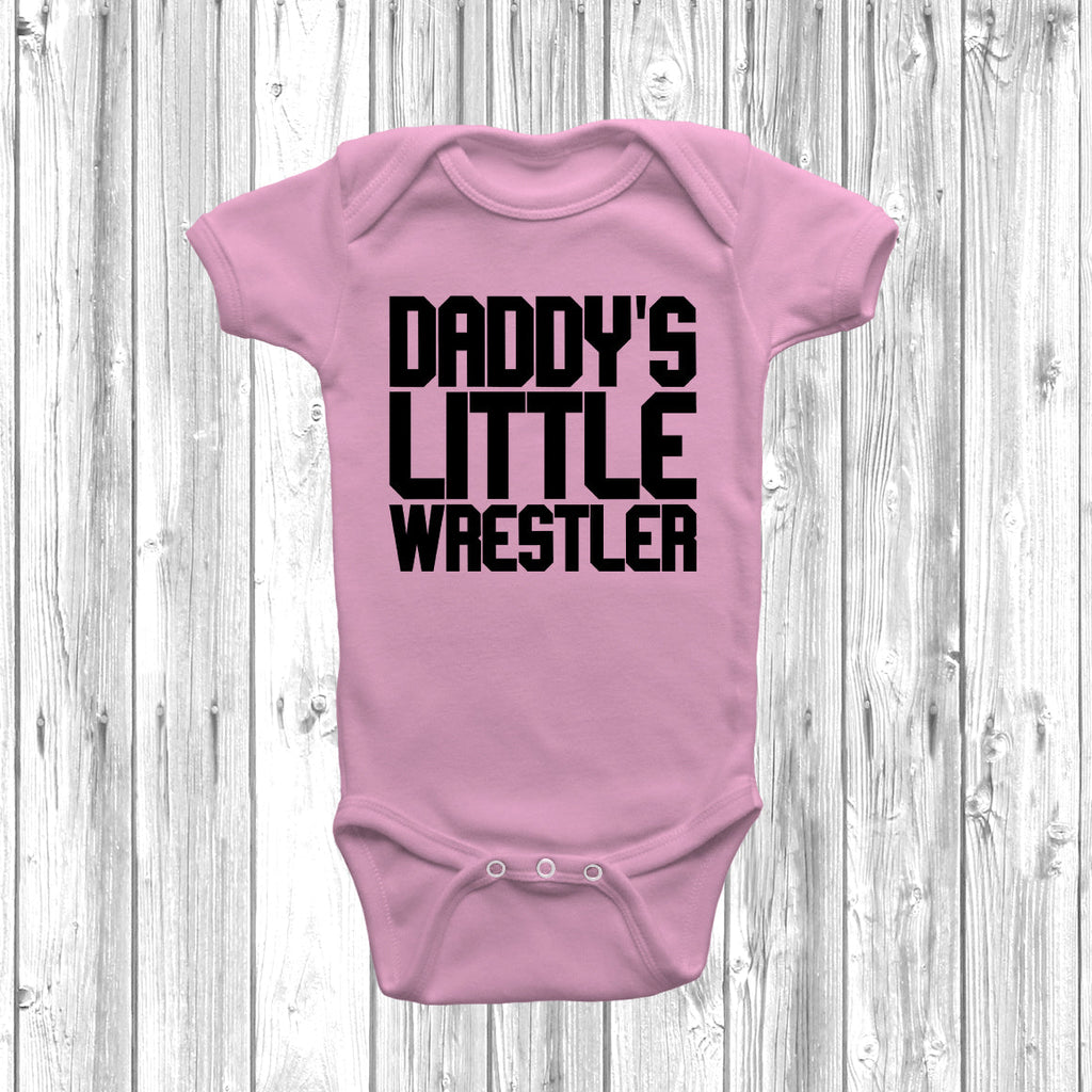 Get trendy with Daddy's Little Wrestler Baby Grow - Baby Grow available at DizzyKitten. Grab yours for £8.49 today!