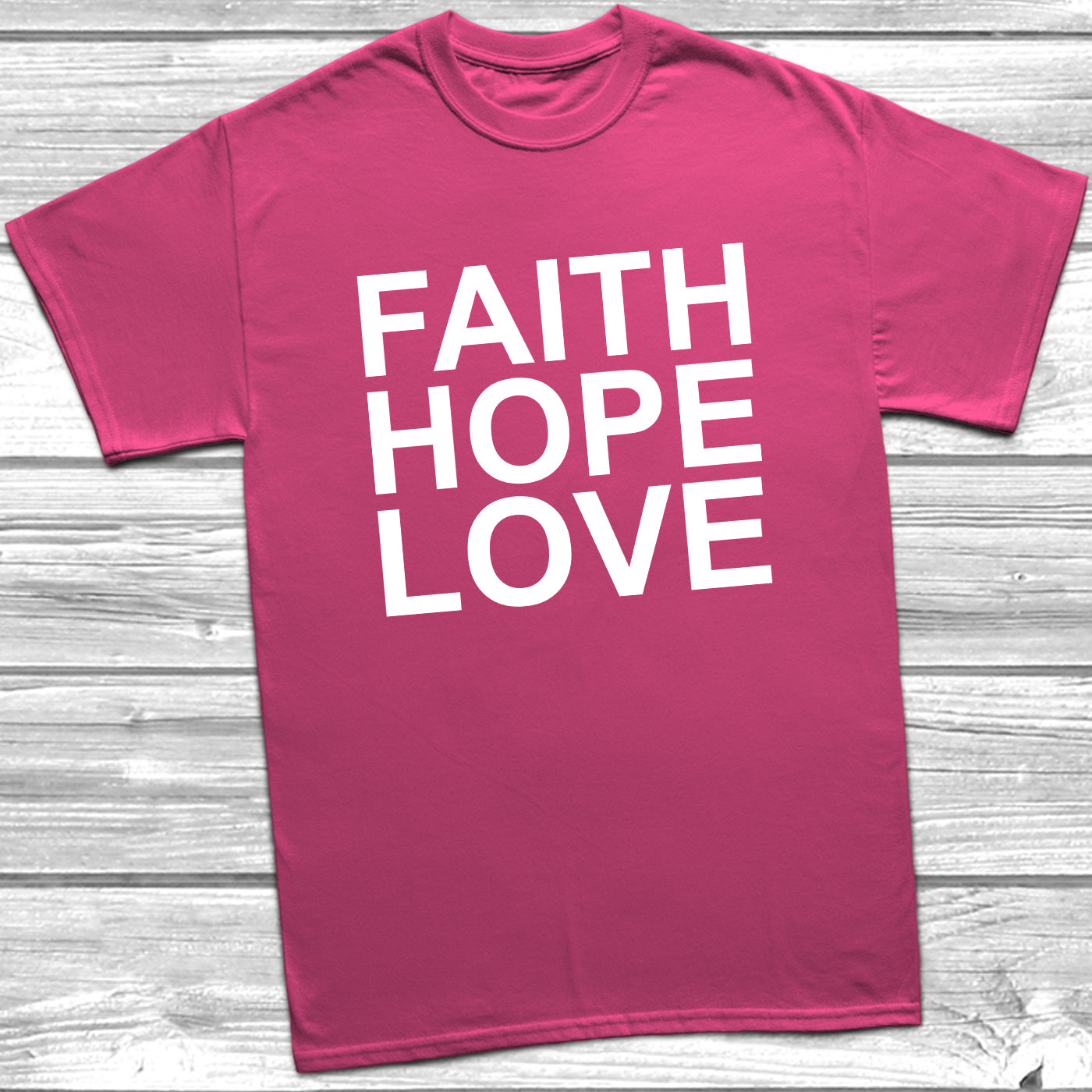 Faith hope outlet love t shirt