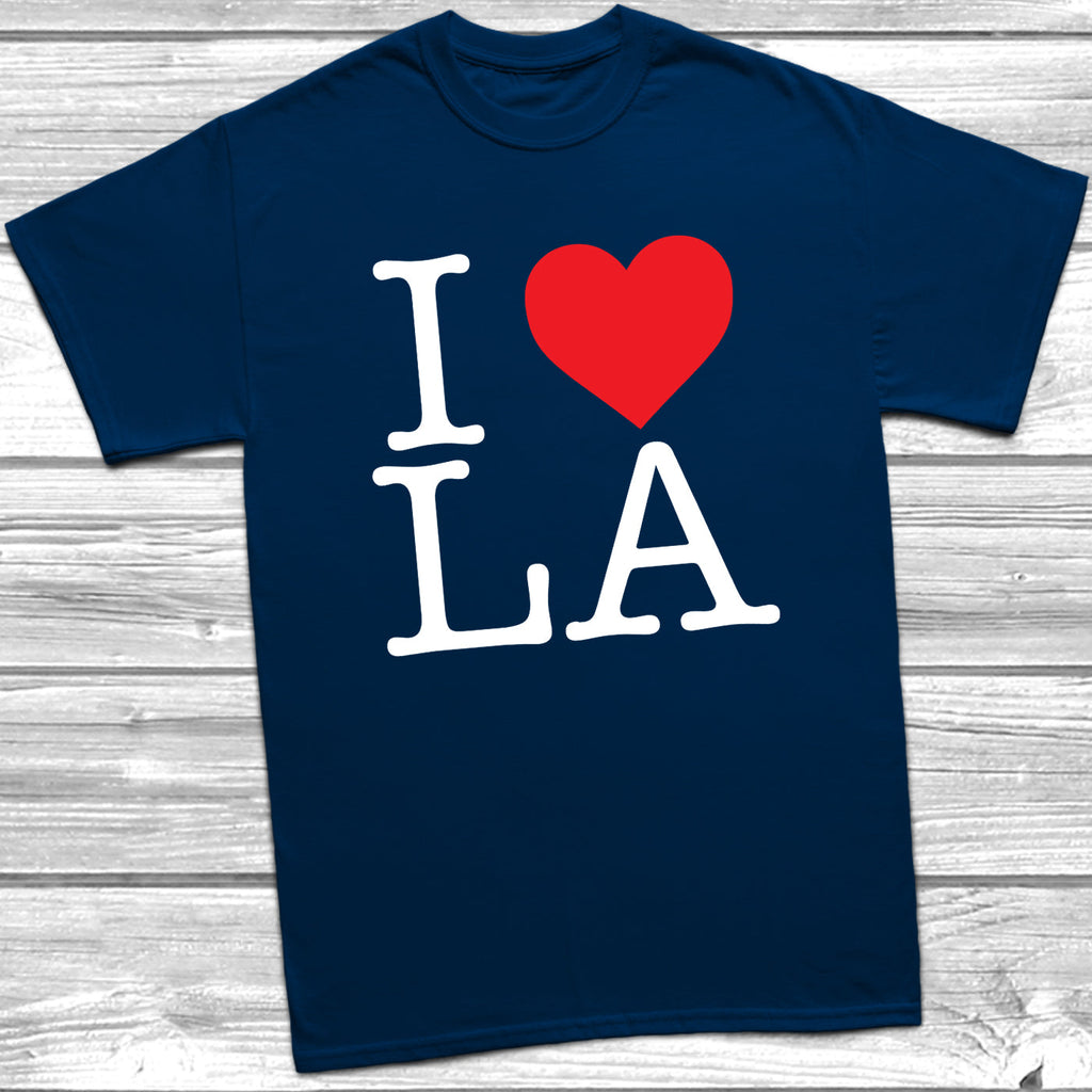 Get trendy with I Love Heart LA T-Shirt - T-Shirt available at DizzyKitten. Grab yours for £9.49 today!