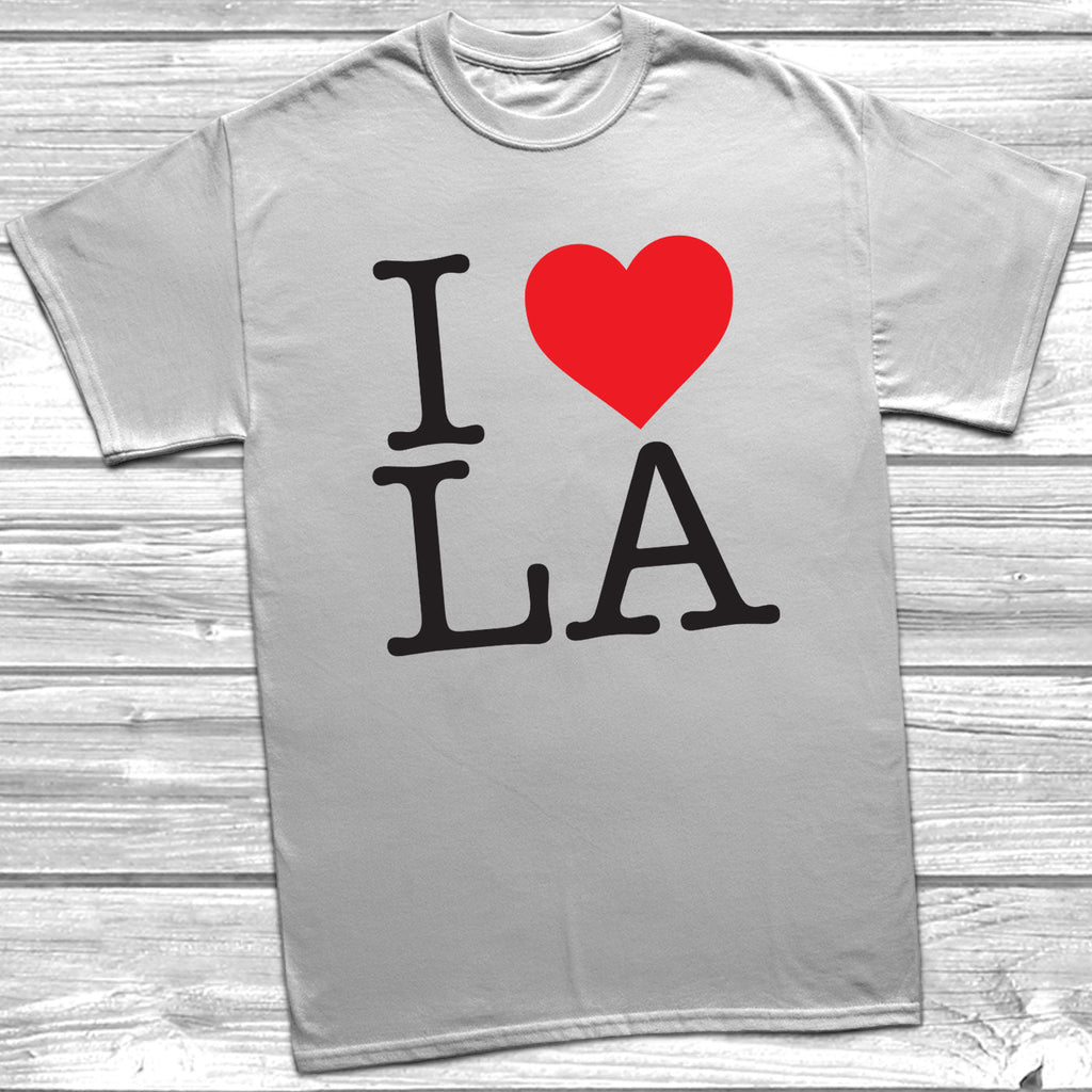 Get trendy with I Love Heart LA T-Shirt - T-Shirt available at DizzyKitten. Grab yours for £9.49 today!