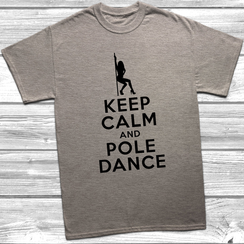 Get trendy with Keep Calm And Pole Dance T-Shirt - T-Shirt available at DizzyKitten. Grab yours for £10.49 today!