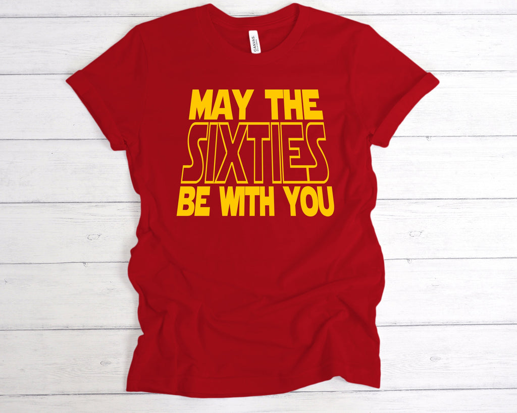 Get trendy with May The Sixties Be With You T-Shirt - T-Shirt available at DizzyKitten. Grab yours for £12.99 today!