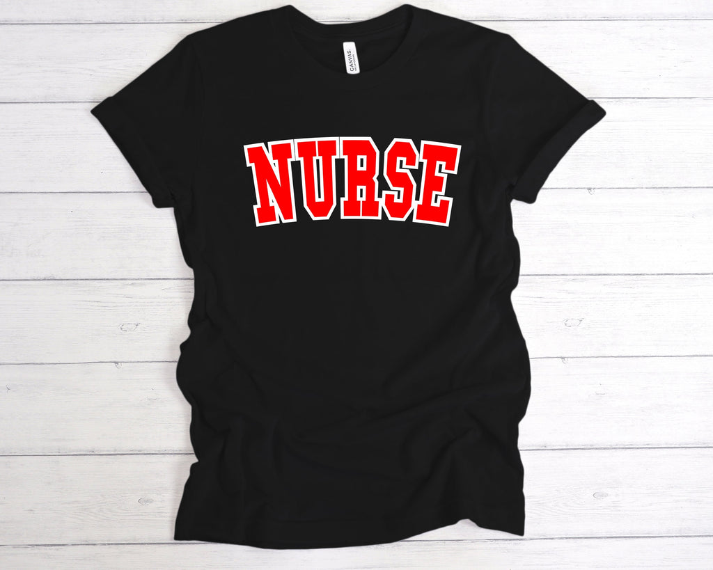 Get trendy with Nurse T-Shirt - T-Shirt available at DizzyKitten. Grab yours for £12.99 today!