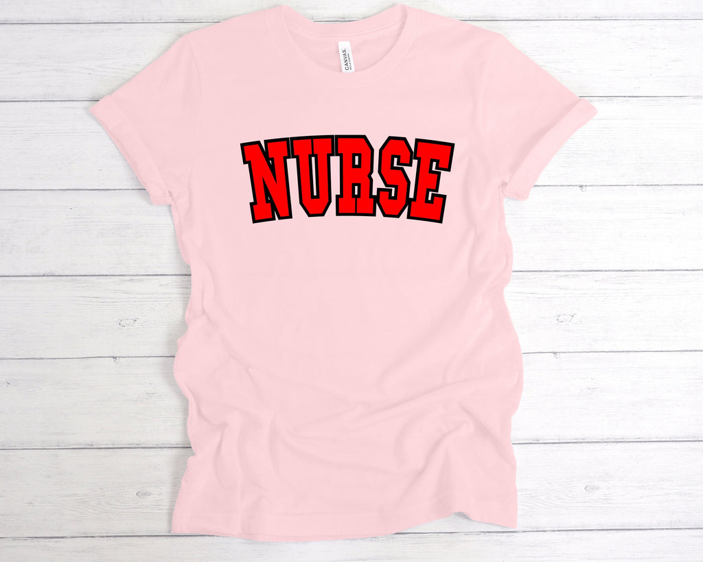 Get trendy with Nurse T-Shirt - T-Shirt available at DizzyKitten. Grab yours for £12.99 today!