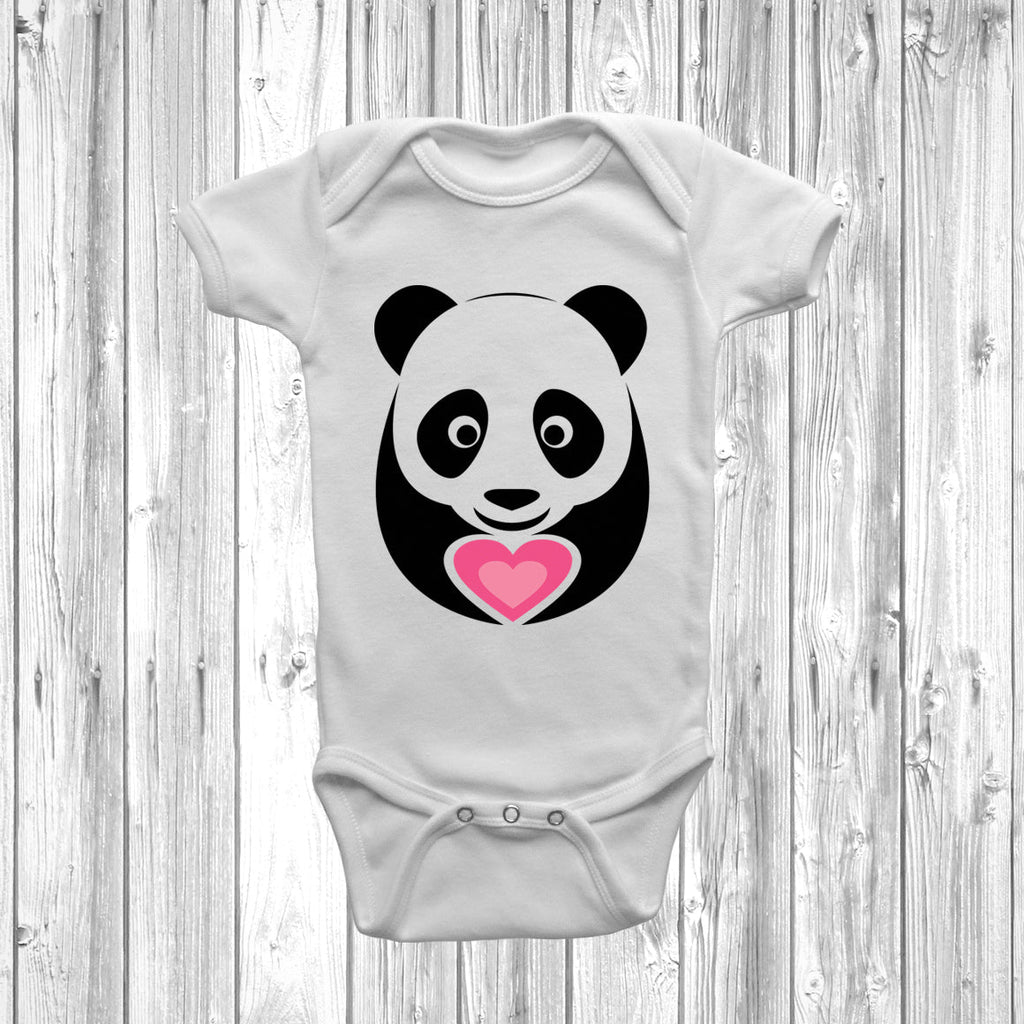 Get trendy with Cute Panda Baby Grow - Baby Grow available at DizzyKitten. Grab yours for £9.45 today!