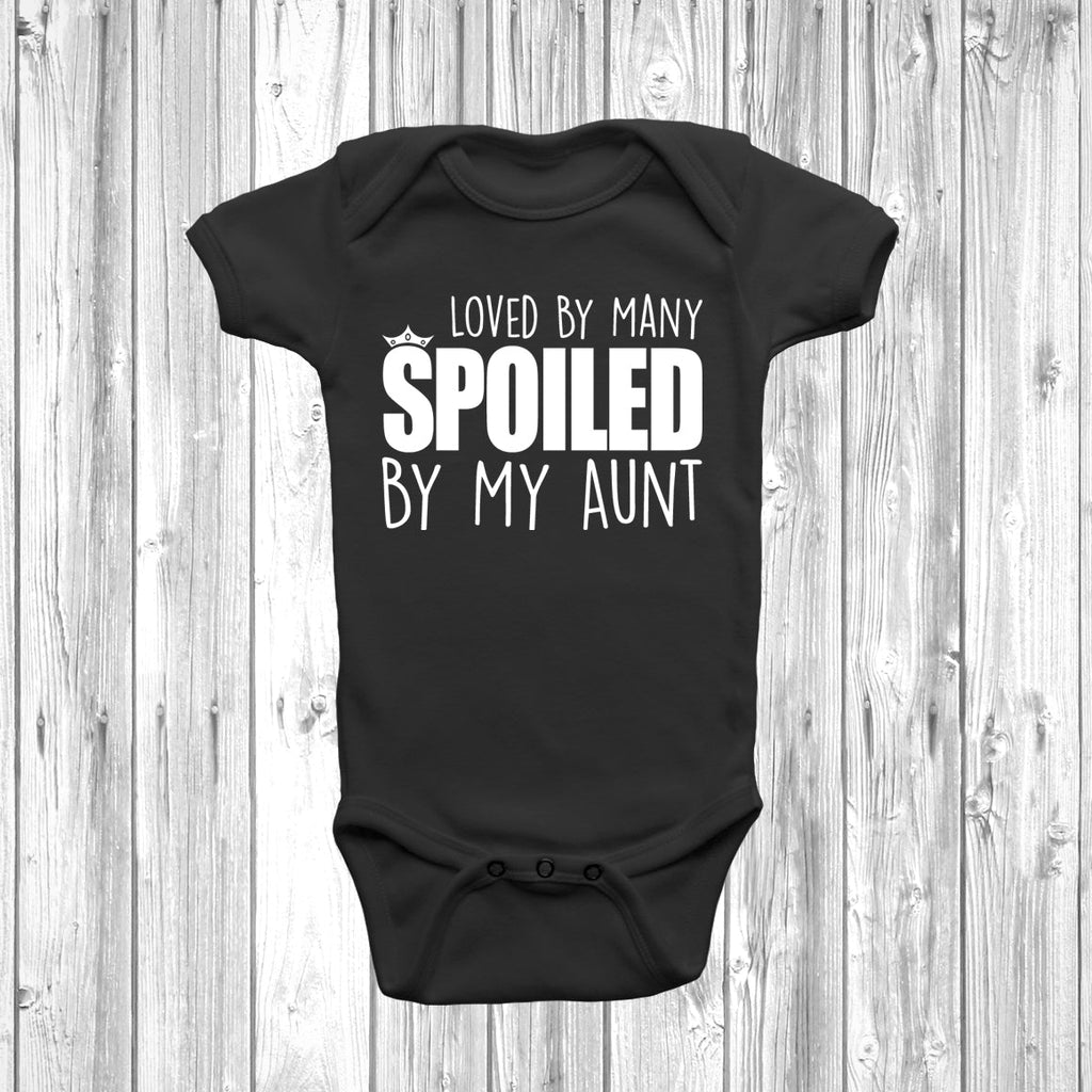 Get trendy with Loved By Many Spoiled By My Aunt Baby Grow - Baby Grow available at DizzyKitten. Grab yours for £9.45 today!