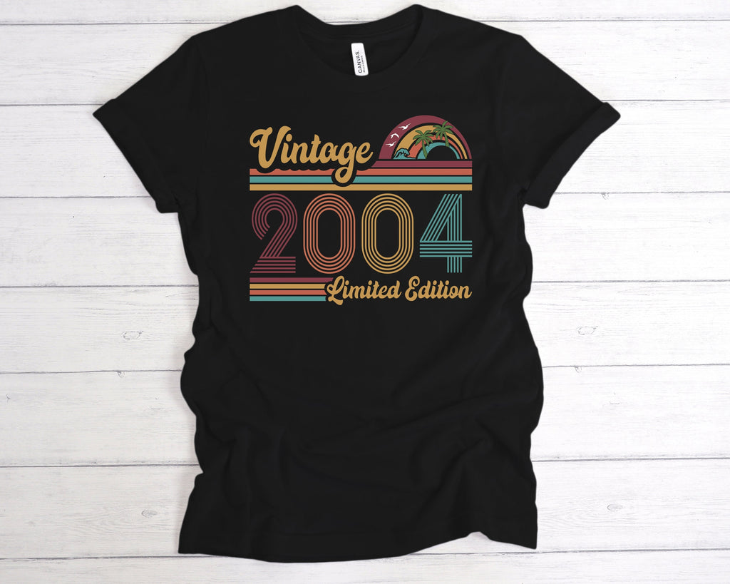 Get trendy with Vintage 2004 Limited Edition T-Shirt - T-Shirt available at DizzyKitten. Grab yours for £12.99 today!